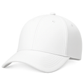 Unisex Baseballcap Weiß Verstellbar