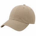 Unisex Baseballkappe Beige Verstellbar