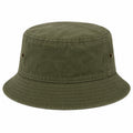 Unisex Fischerhut Olivgrün
