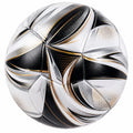Fußball Größe 5 Schwarz/Weiß/Gold