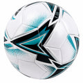 Fußball Größe 5 Weiß/Schwarz/Türkis
