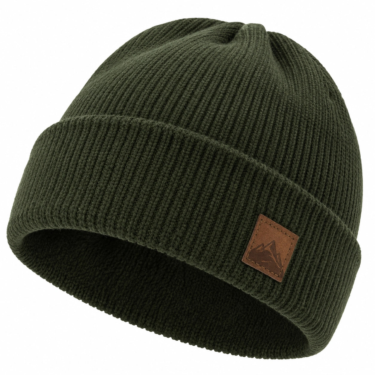 Unisex Beanie Mütze Armeegrün