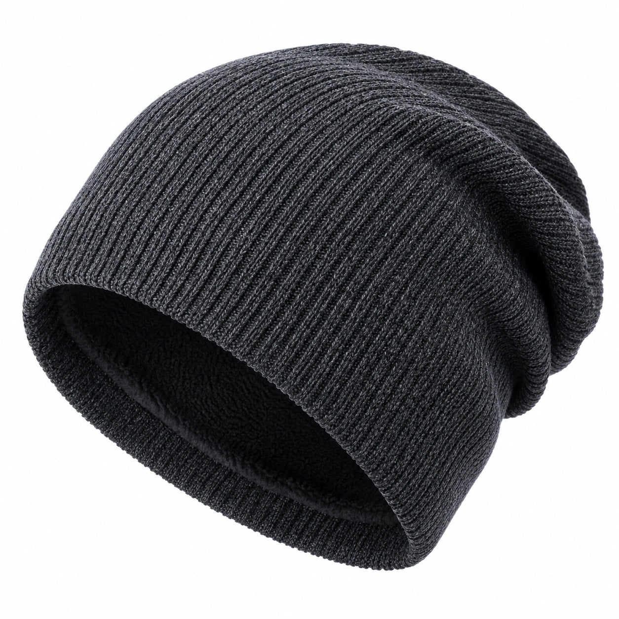 Unisex Wintermütze Dunkelgrau