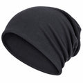 Unisex Beanie Mütze Dunkelgrau