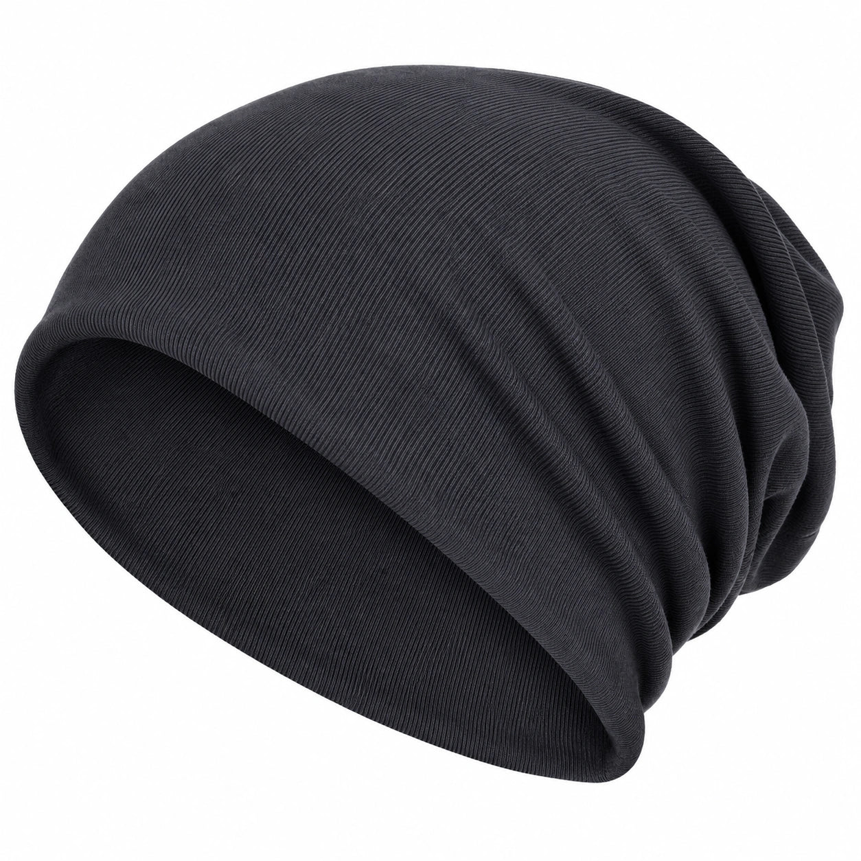 Unisex Beanie Mütze Dunkelgrau