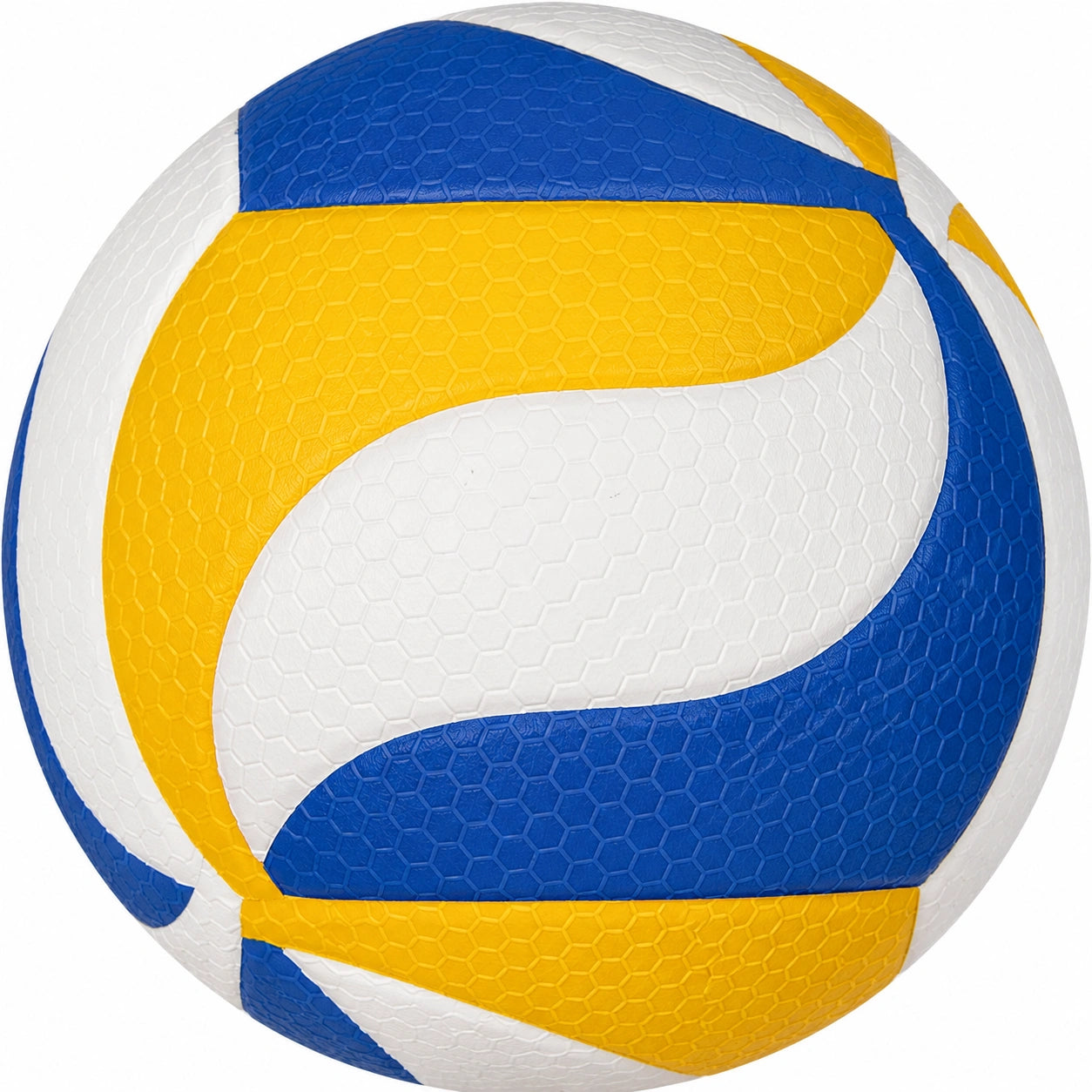 Volleyball Größe 5 - Gelb/Blau/Weiß